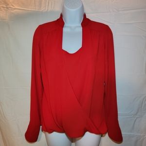 XOXO red blouse, xs